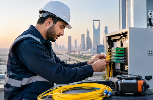 مهندس شبكات إنترنت وألياف ضوئية بالرياض لخدمتك